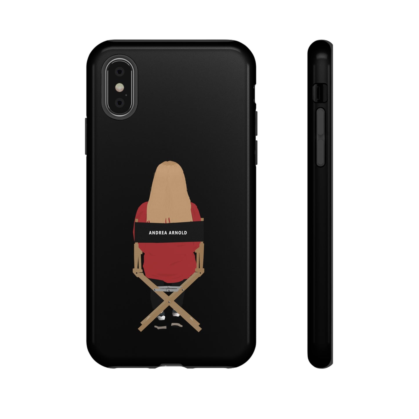 Director's Chair - Andrea Arnold - Black Tough Phone Case