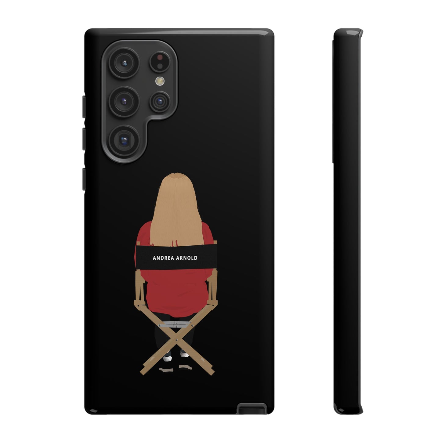 Director's Chair - Andrea Arnold - Black Tough Phone Case