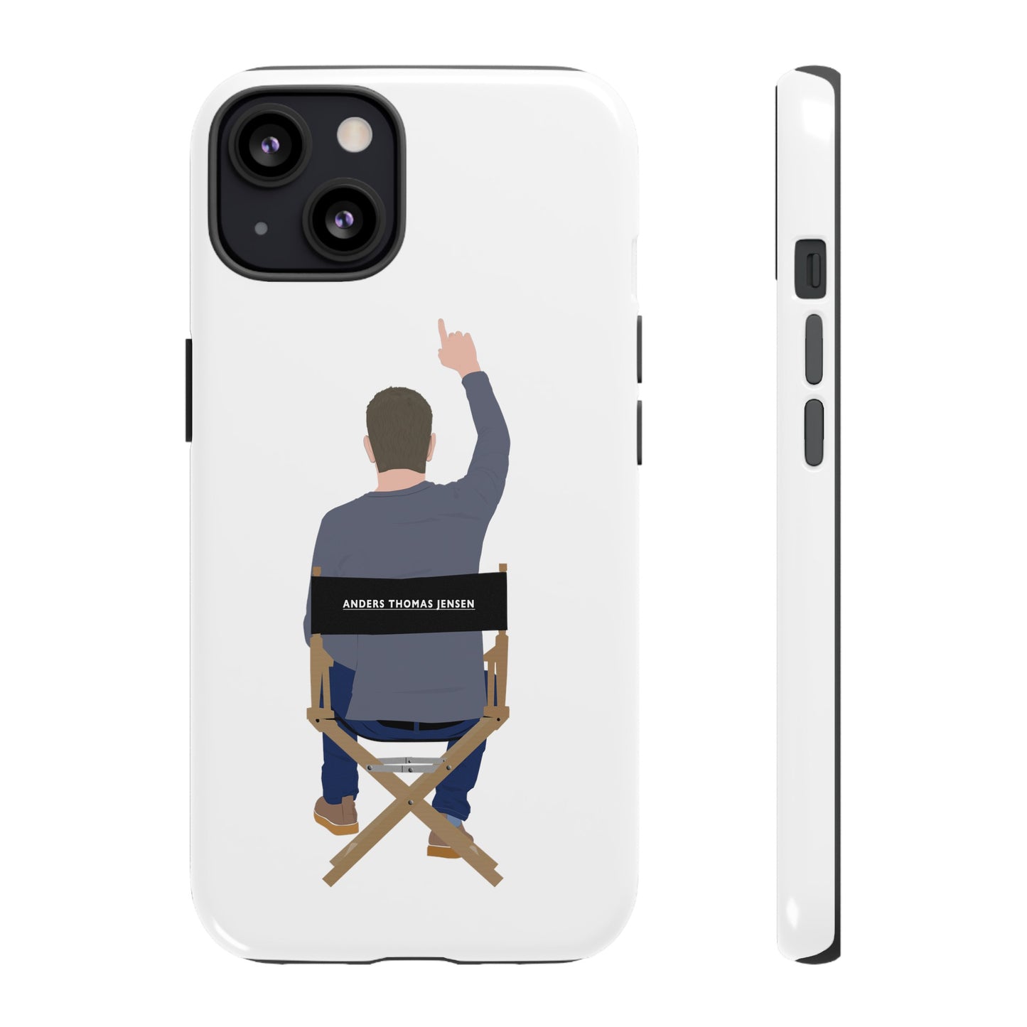 Director's Chair - Anders Thomas Jensen - White Tough Phone Case