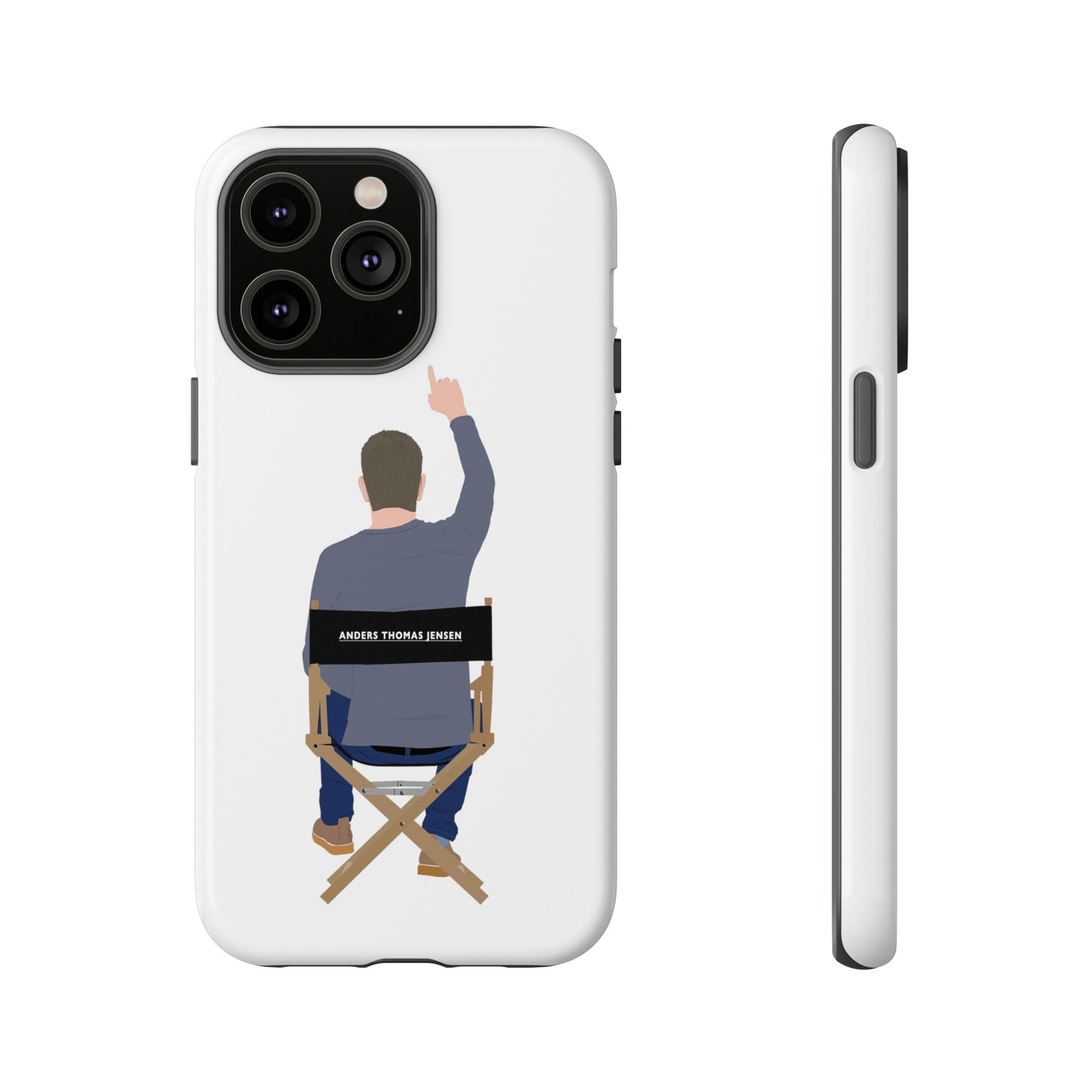 Director's Chair - Anders Thomas Jensen - White Tough Phone Case