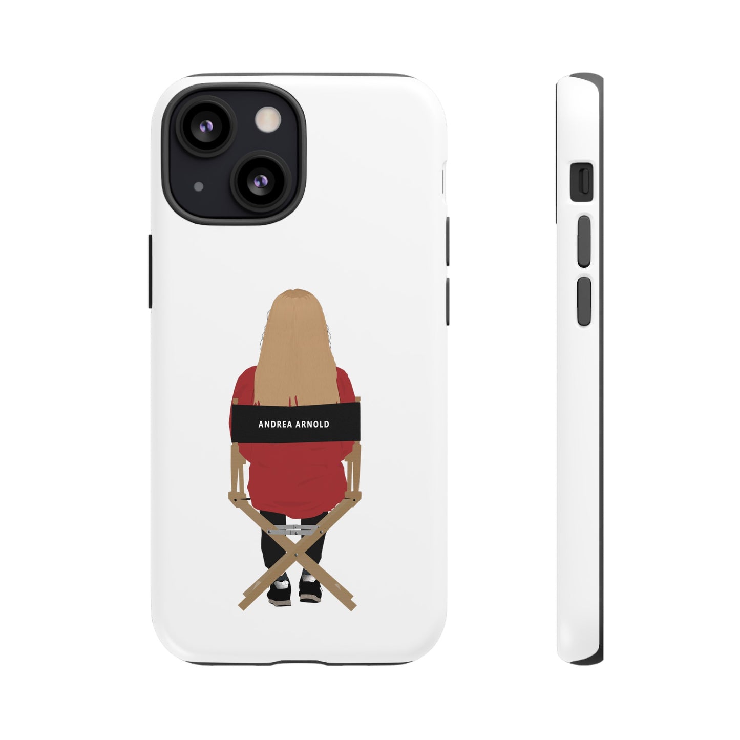 Director's Chair - Andrea Arnold - White Tough Phone Case