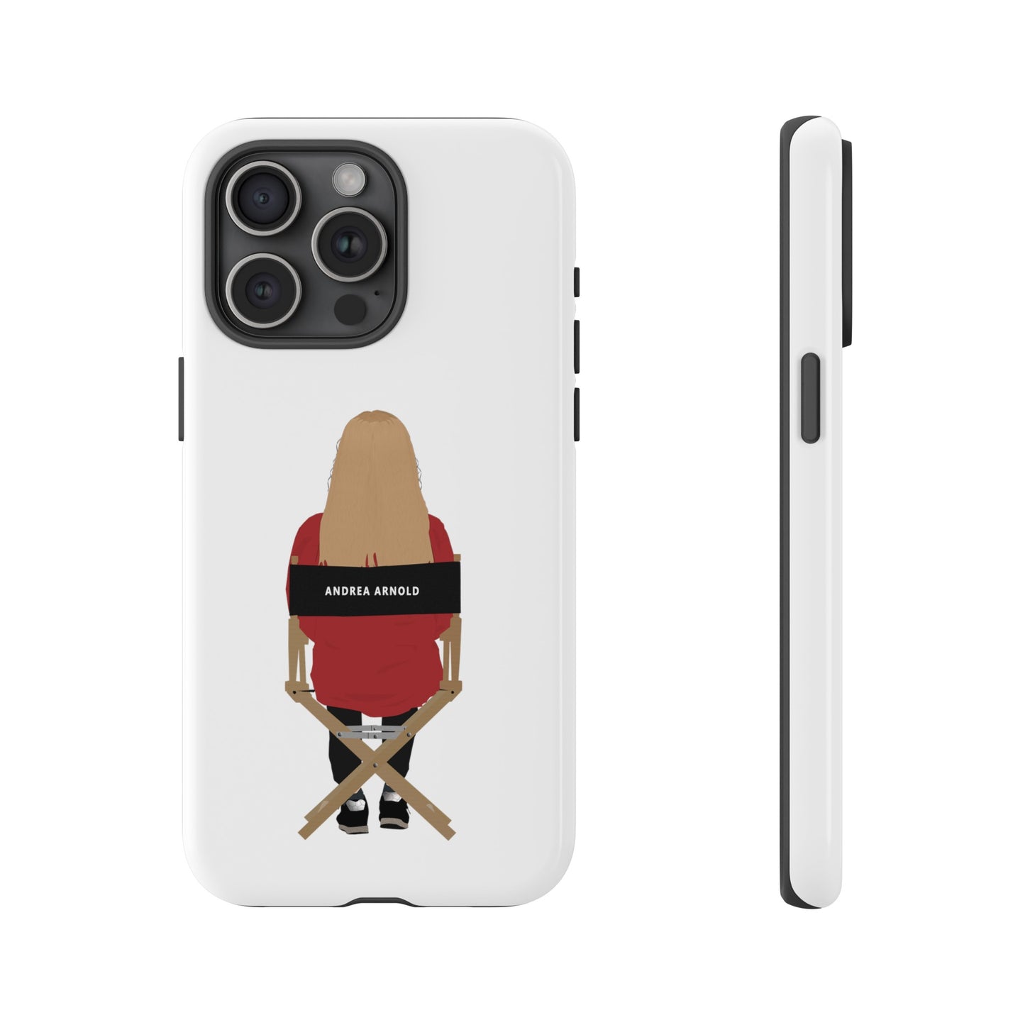 Director's Chair - Andrea Arnold - White Tough Phone Case