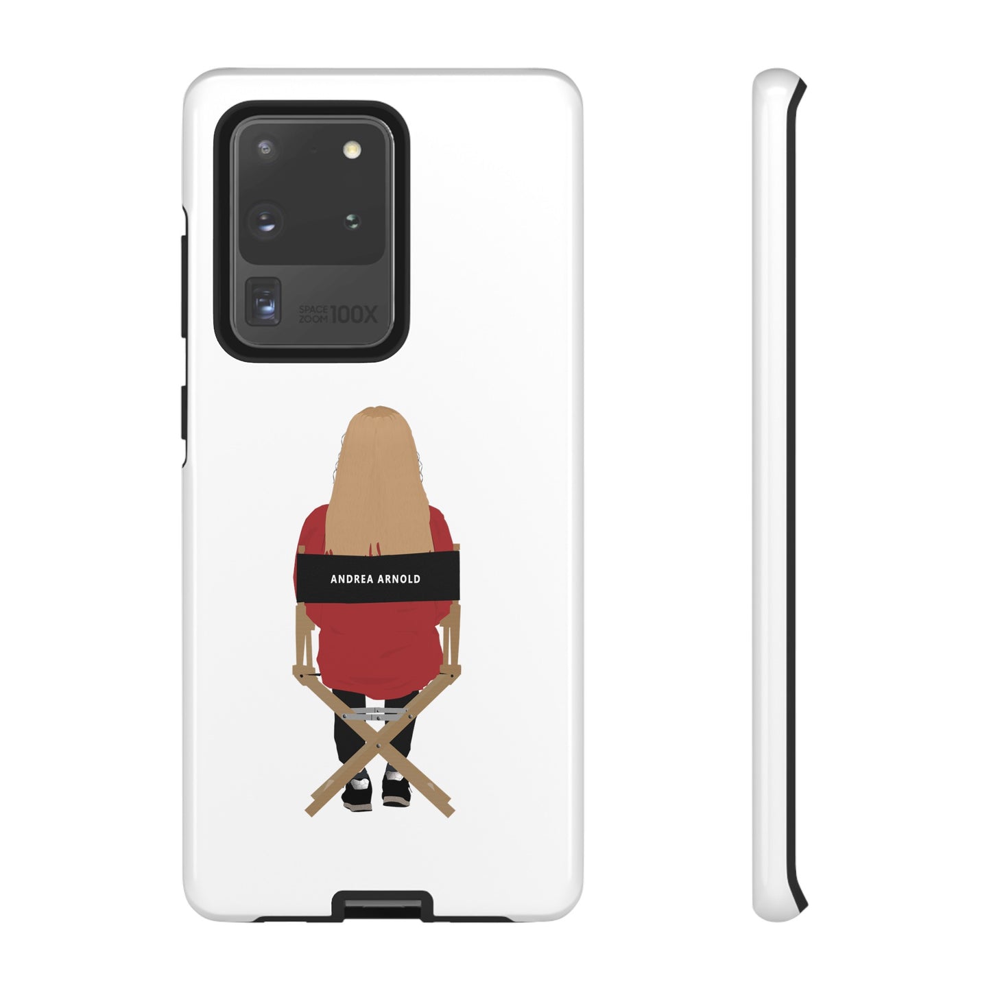 Director's Chair - Andrea Arnold - White Tough Phone Case