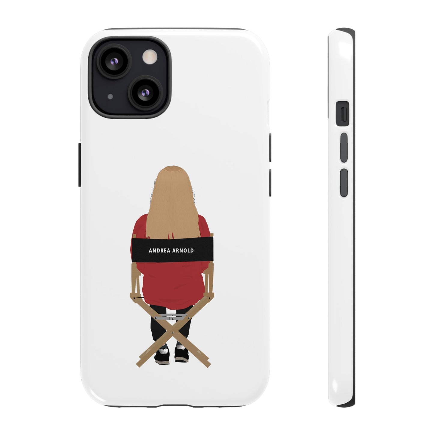 Director's Chair - Andrea Arnold - White Tough Phone Case