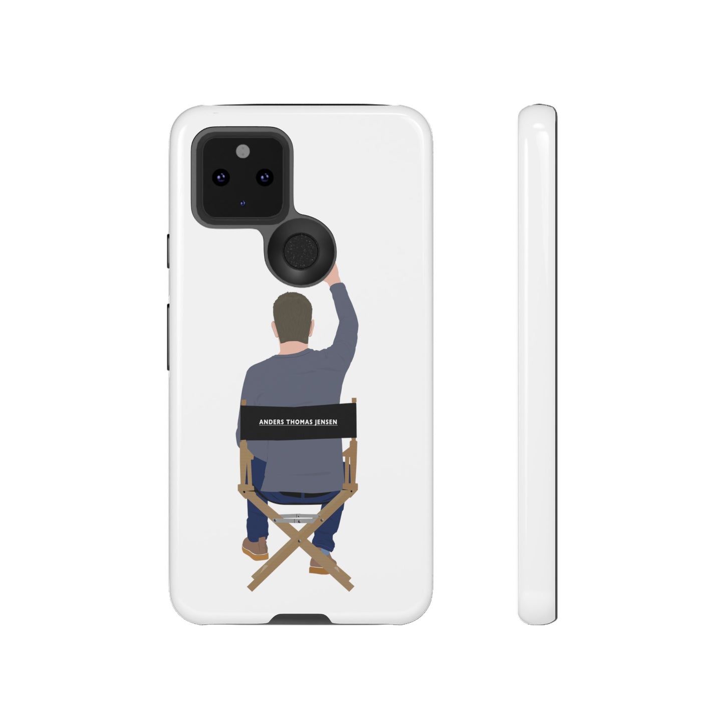 Director's Chair - Anders Thomas Jensen - White Tough Phone Case