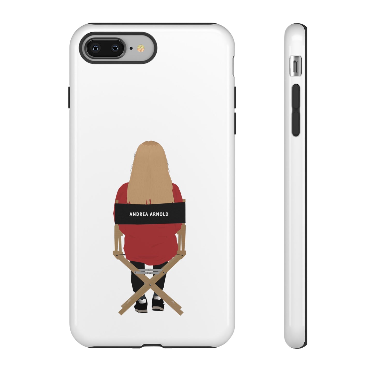 Director's Chair - Andrea Arnold - White Tough Phone Case