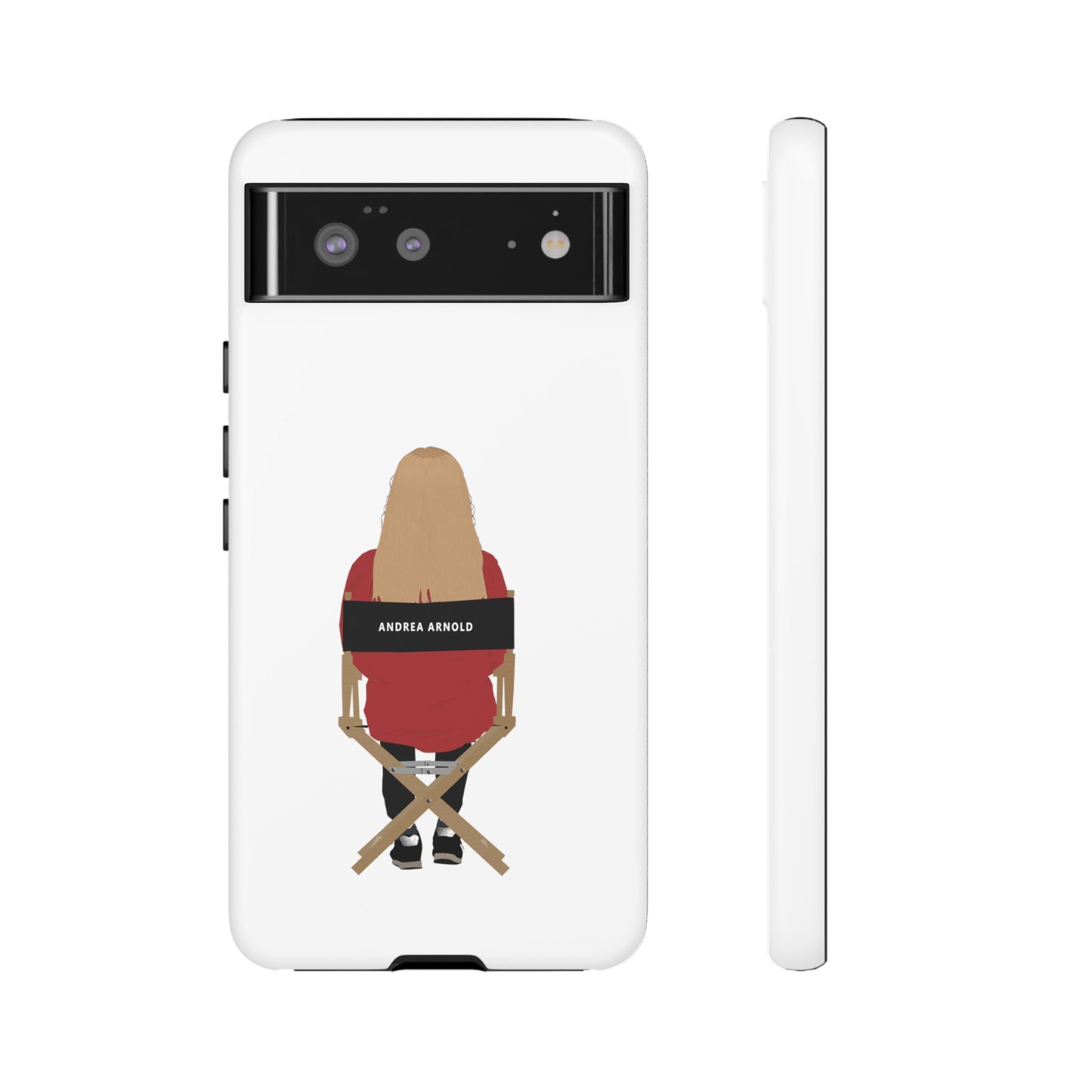 Director's Chair - Andrea Arnold - White Tough Phone Case