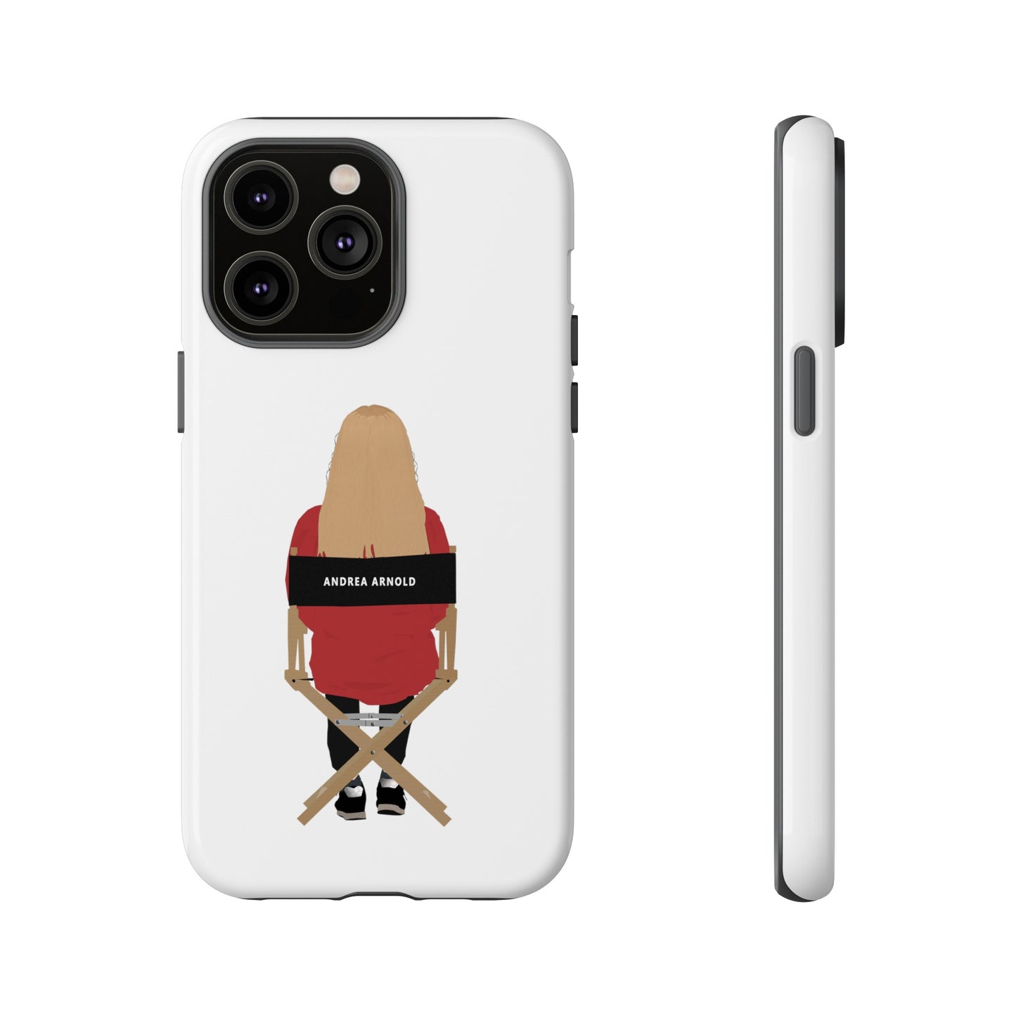 Director's Chair - Andrea Arnold - White Tough Phone Case