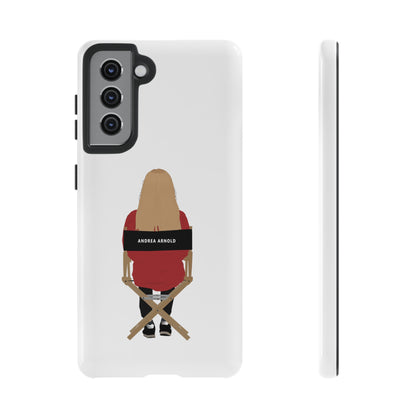 Director's Chair - Andrea Arnold - White Tough Phone Case