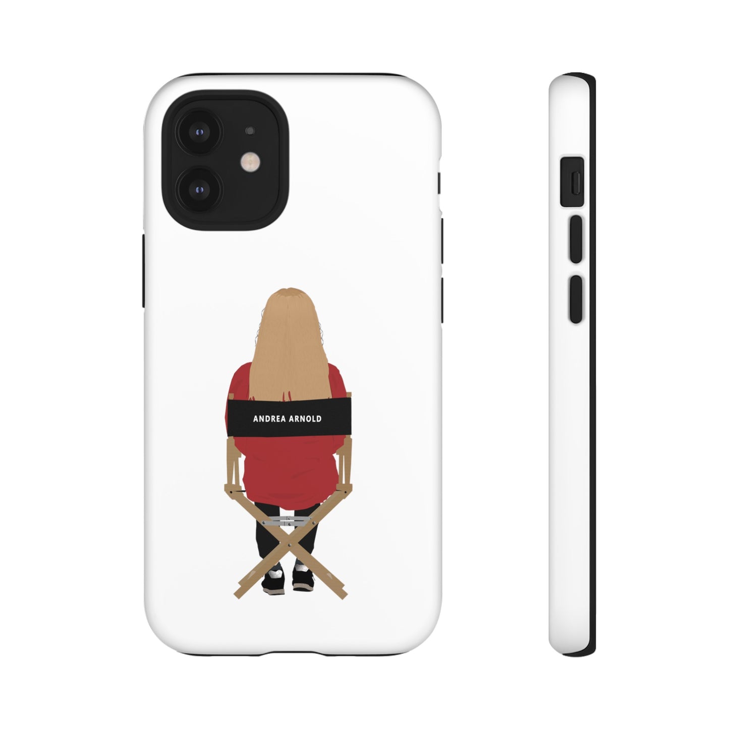 Director's Chair - Andrea Arnold - White Tough Phone Case