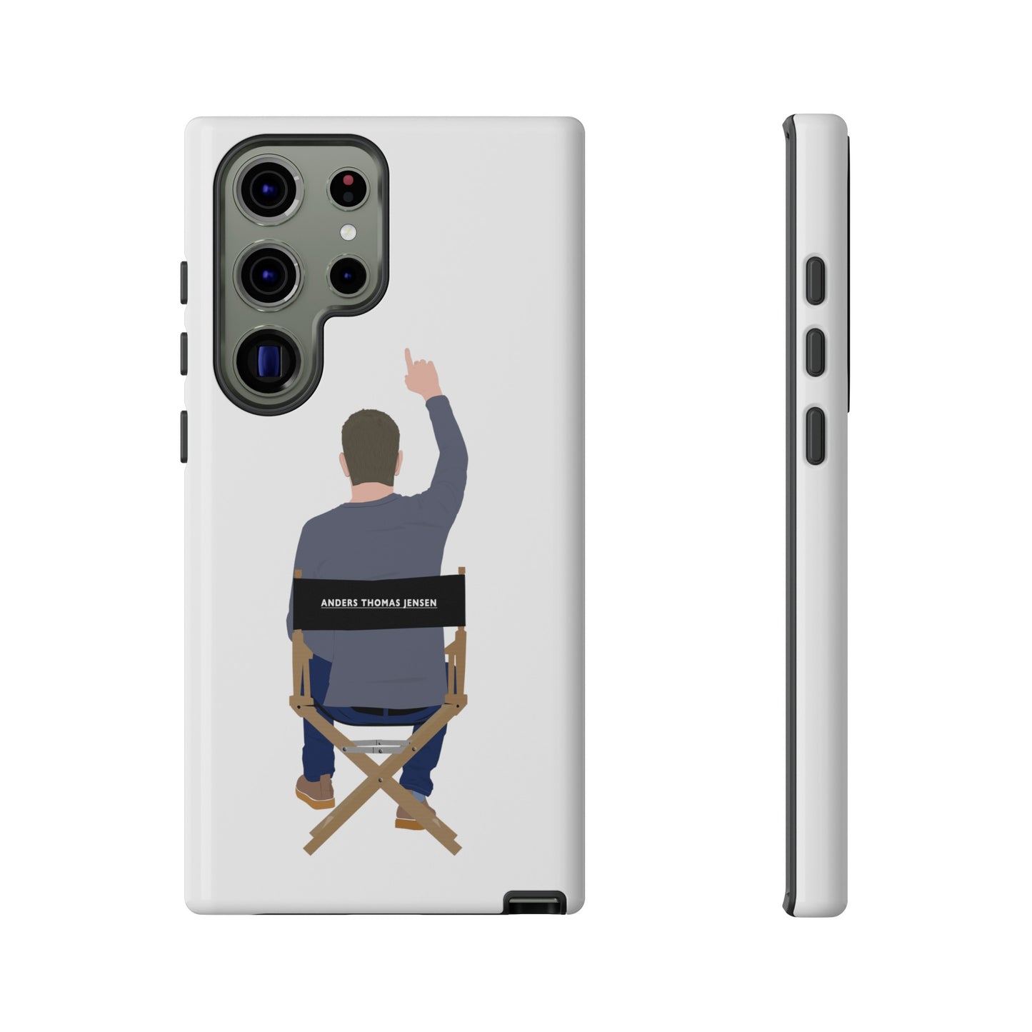 Director's Chair - Anders Thomas Jensen - White Tough Phone Case