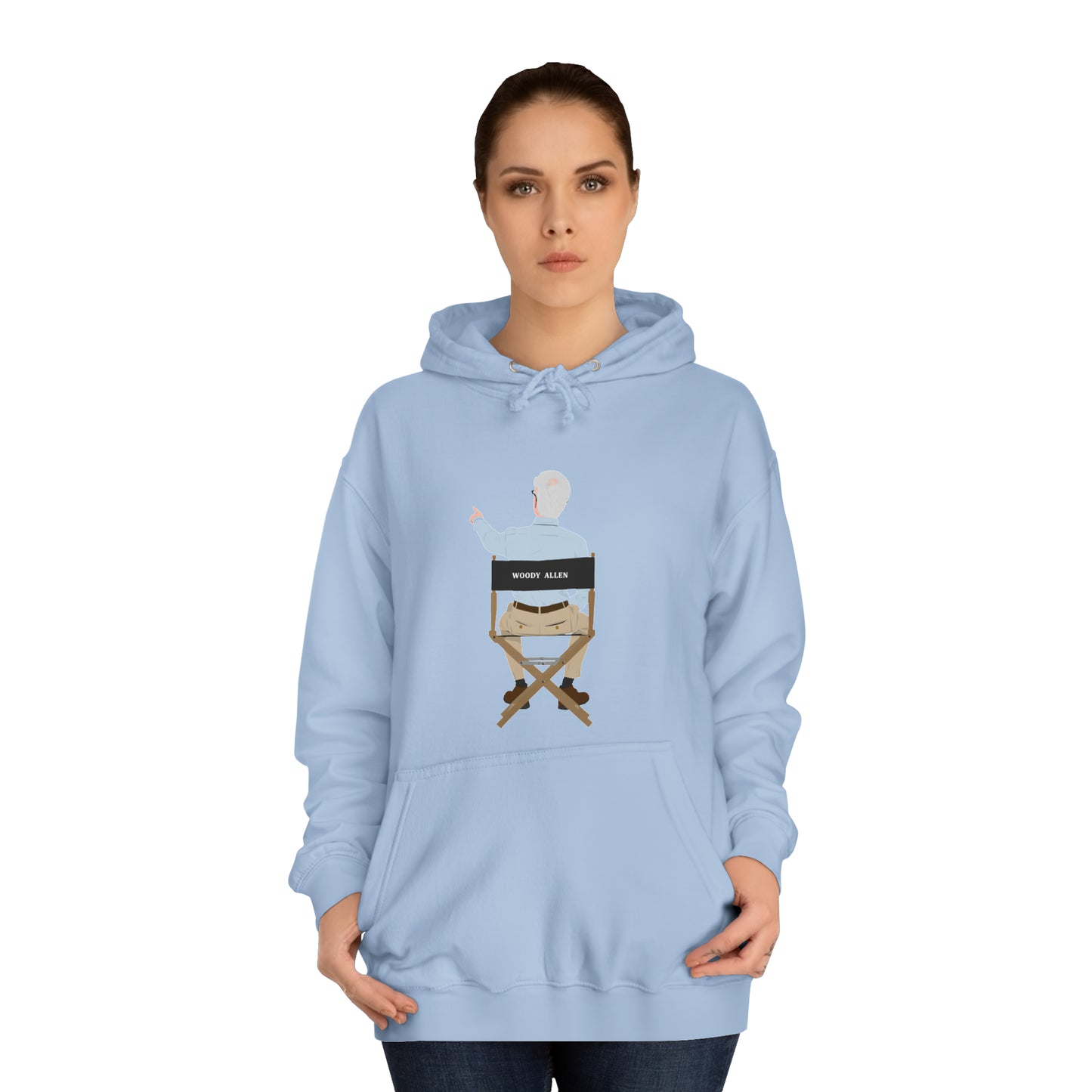 Director's Chair - Woody Allen Pullover Hoodie - Unisex