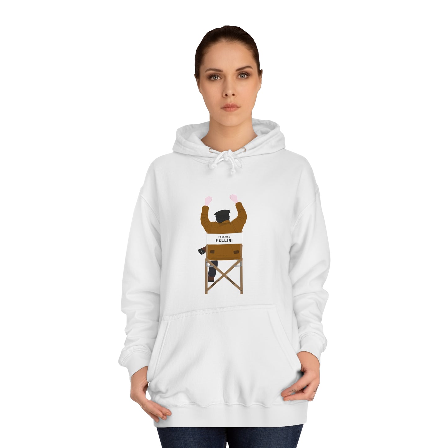 Director's Chair - Federico Fellini Pullover Hoodie - Unisex