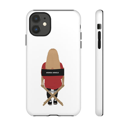 Director's Chair - Andrea Arnold - White Tough Phone Case