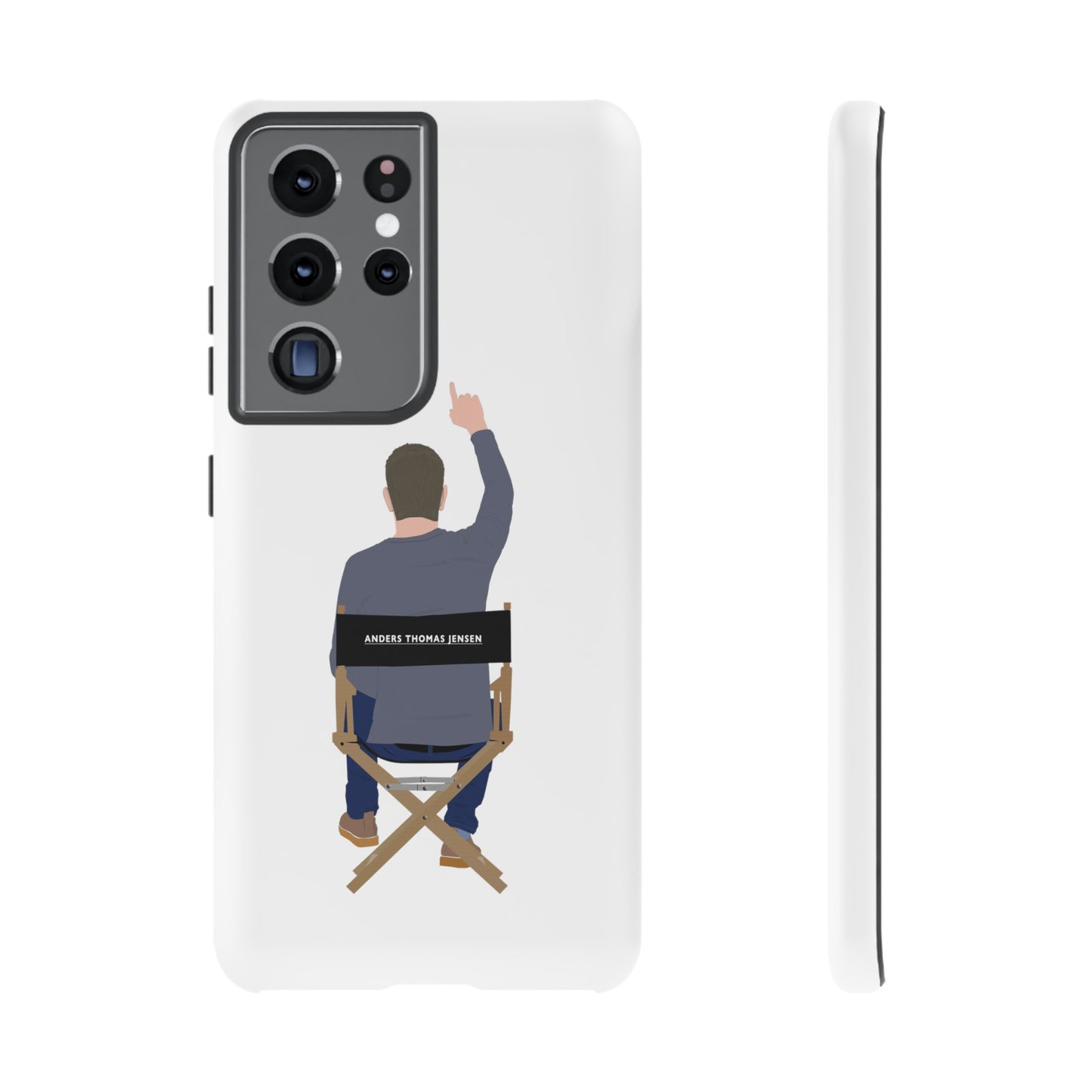 Director's Chair - Anders Thomas Jensen - White Tough Phone Case