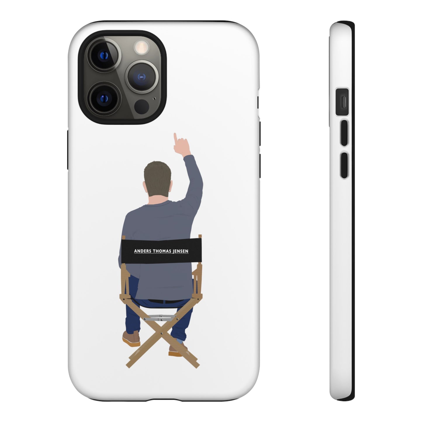 Director's Chair - Anders Thomas Jensen - White Tough Phone Case