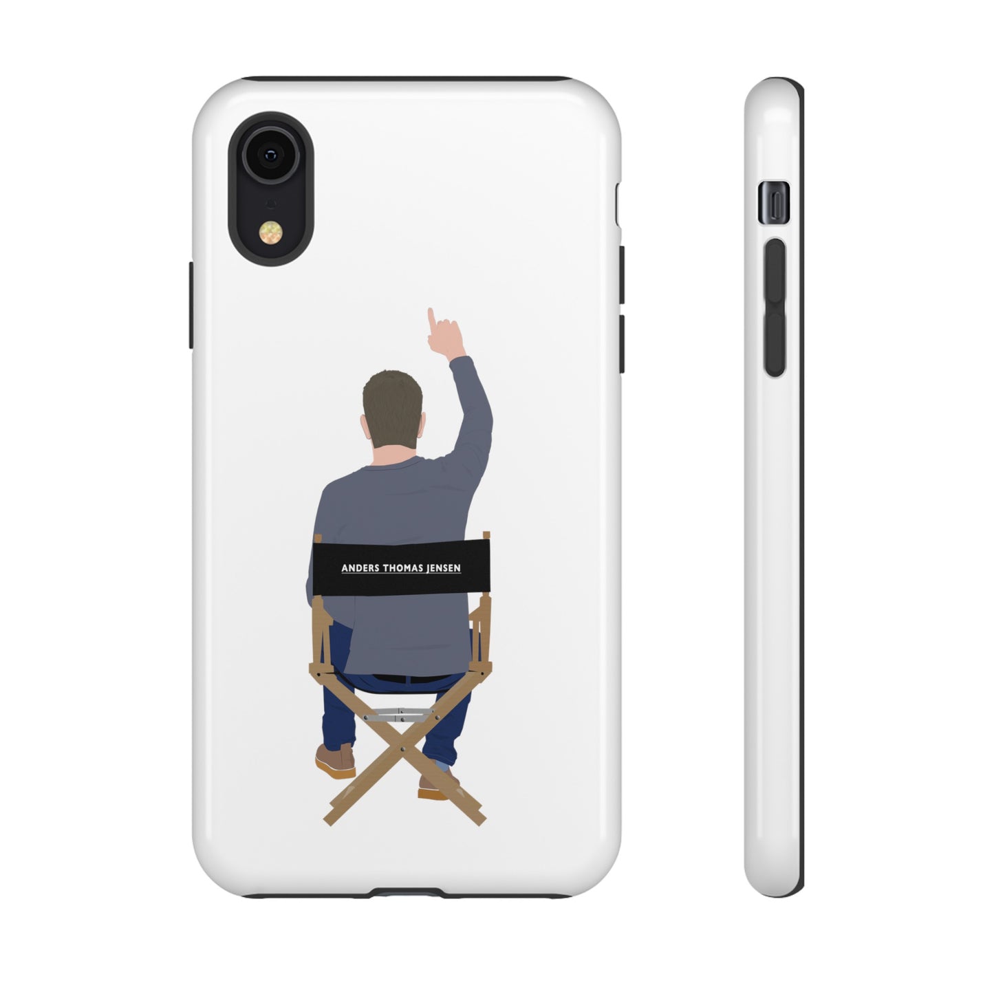 Director's Chair - Anders Thomas Jensen - White Tough Phone Case