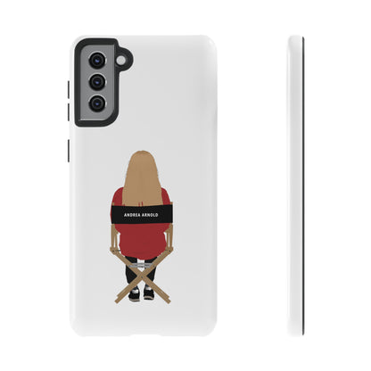 Director's Chair - Andrea Arnold - White Tough Phone Case