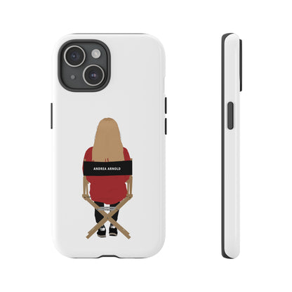 Director's Chair - Andrea Arnold - White Tough Phone Case