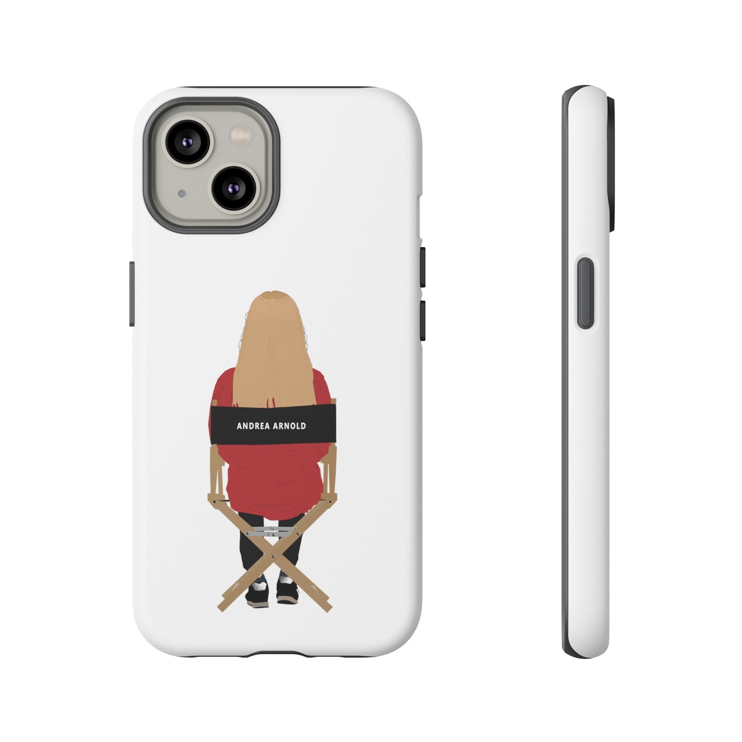 Director's Chair - Andrea Arnold - White Tough Phone Case