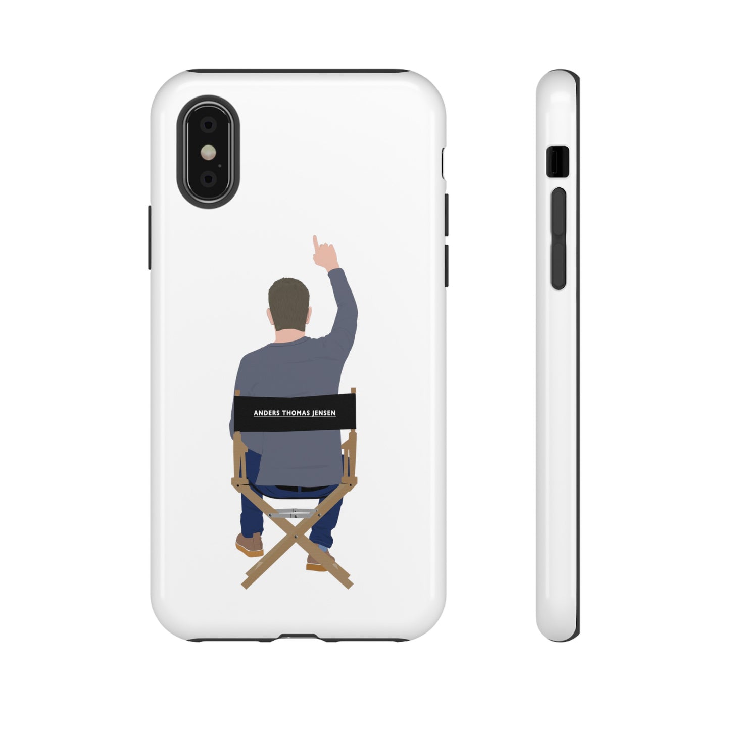 Director's Chair - Anders Thomas Jensen - White Tough Phone Case