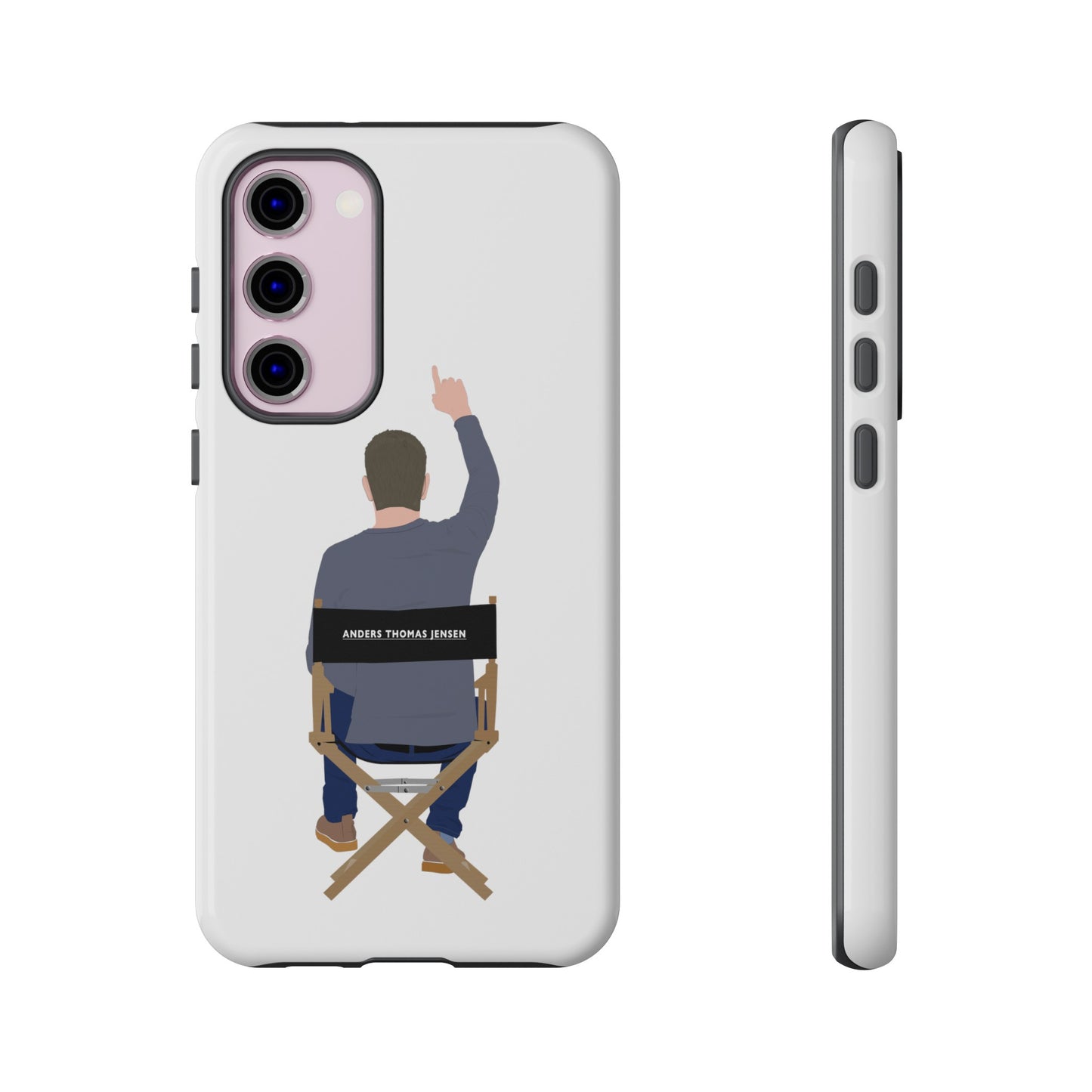 Director's Chair - Anders Thomas Jensen - White Tough Phone Case