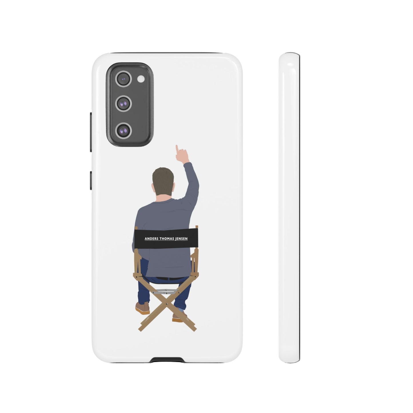 Director's Chair - Anders Thomas Jensen - White Tough Phone Case