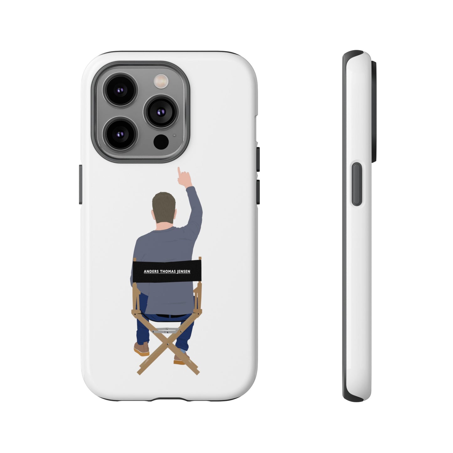 Director's Chair - Anders Thomas Jensen - White Tough Phone Case