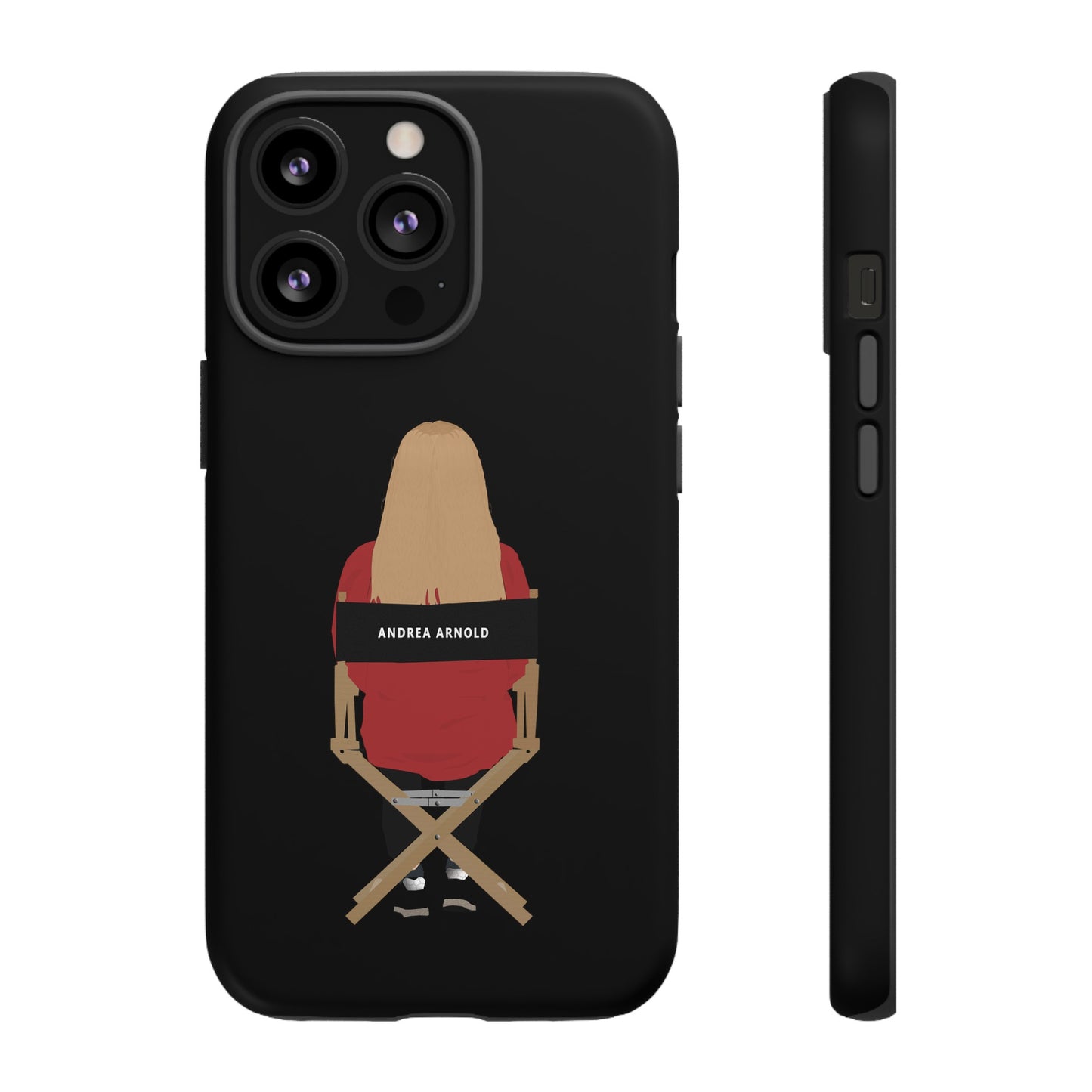 Director's Chair - Andrea Arnold - Black Tough Phone Case