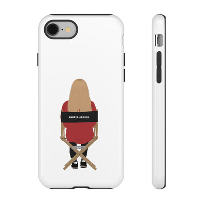 Director's Chair - Andrea Arnold - White Tough Phone Case