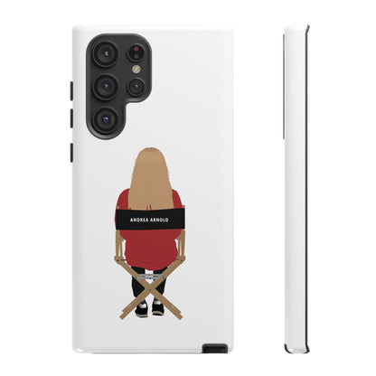 Director's Chair - Andrea Arnold - White Tough Phone Case