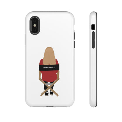 Director's Chair - Andrea Arnold - White Tough Phone Case