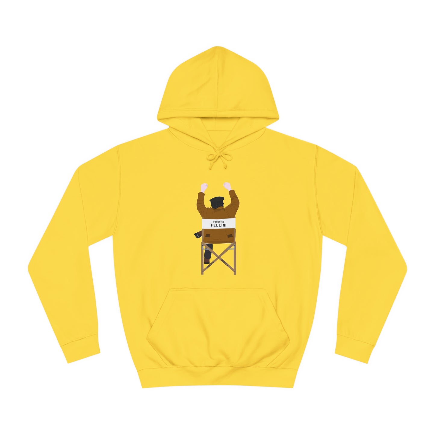 Director's Chair - Federico Fellini Pullover Hoodie - Unisex