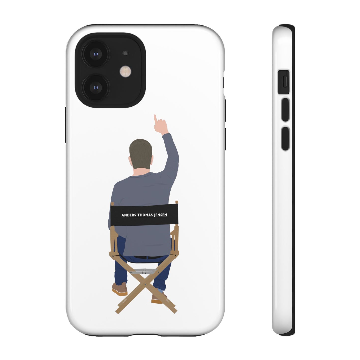 Director's Chair - Anders Thomas Jensen - White Tough Phone Case