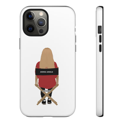 Director's Chair - Andrea Arnold - White Tough Phone Case