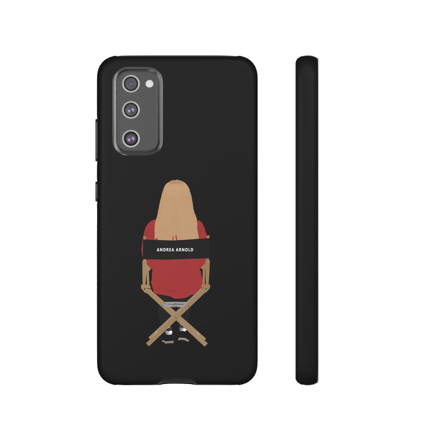 Director's Chair - Andrea Arnold - Black Tough Phone Case