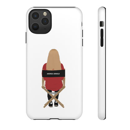 Director's Chair - Andrea Arnold - White Tough Phone Case