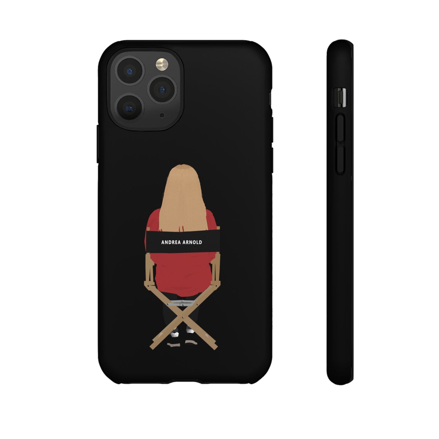 Director's Chair - Andrea Arnold - Black Tough Phone Case