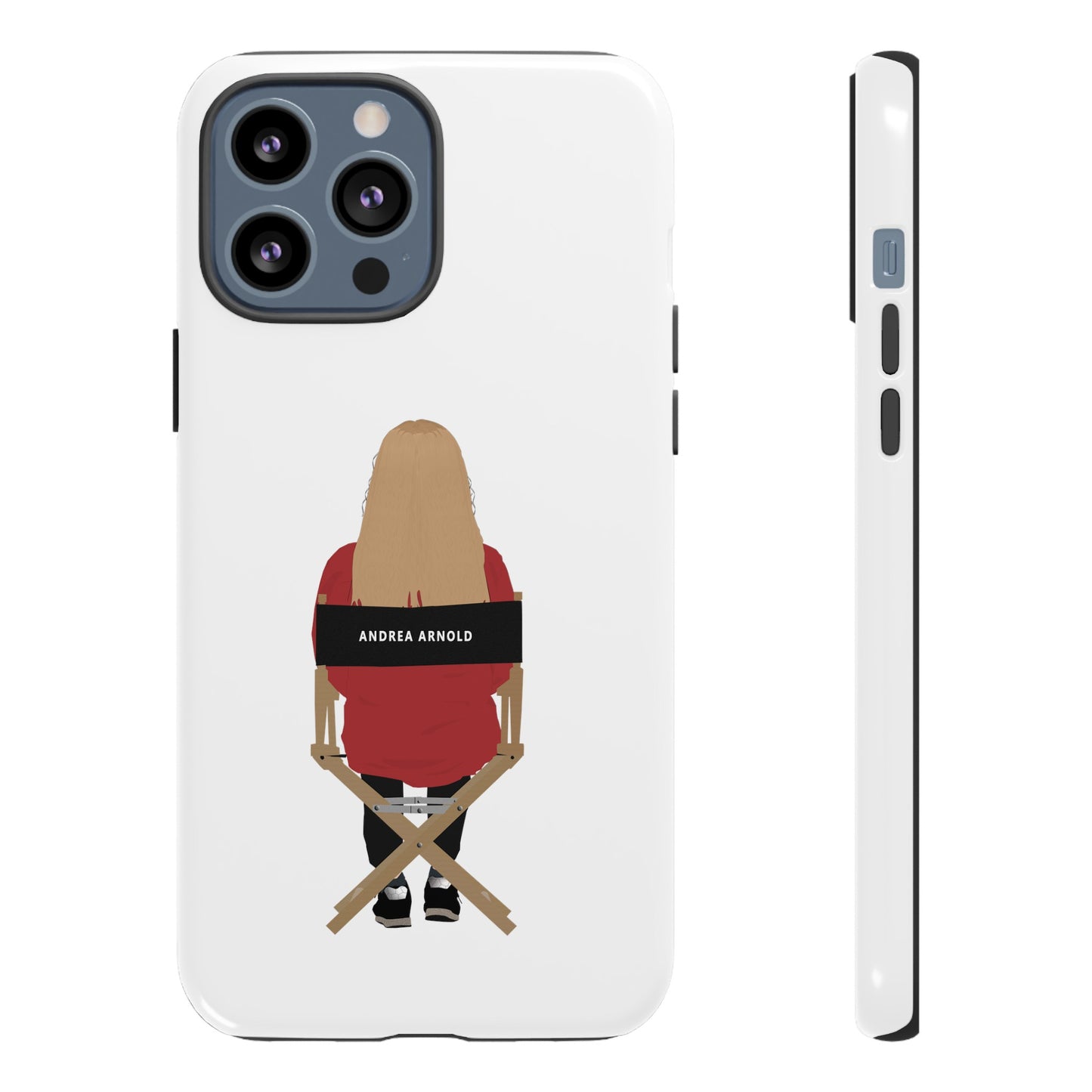 Director's Chair - Andrea Arnold - White Tough Phone Case