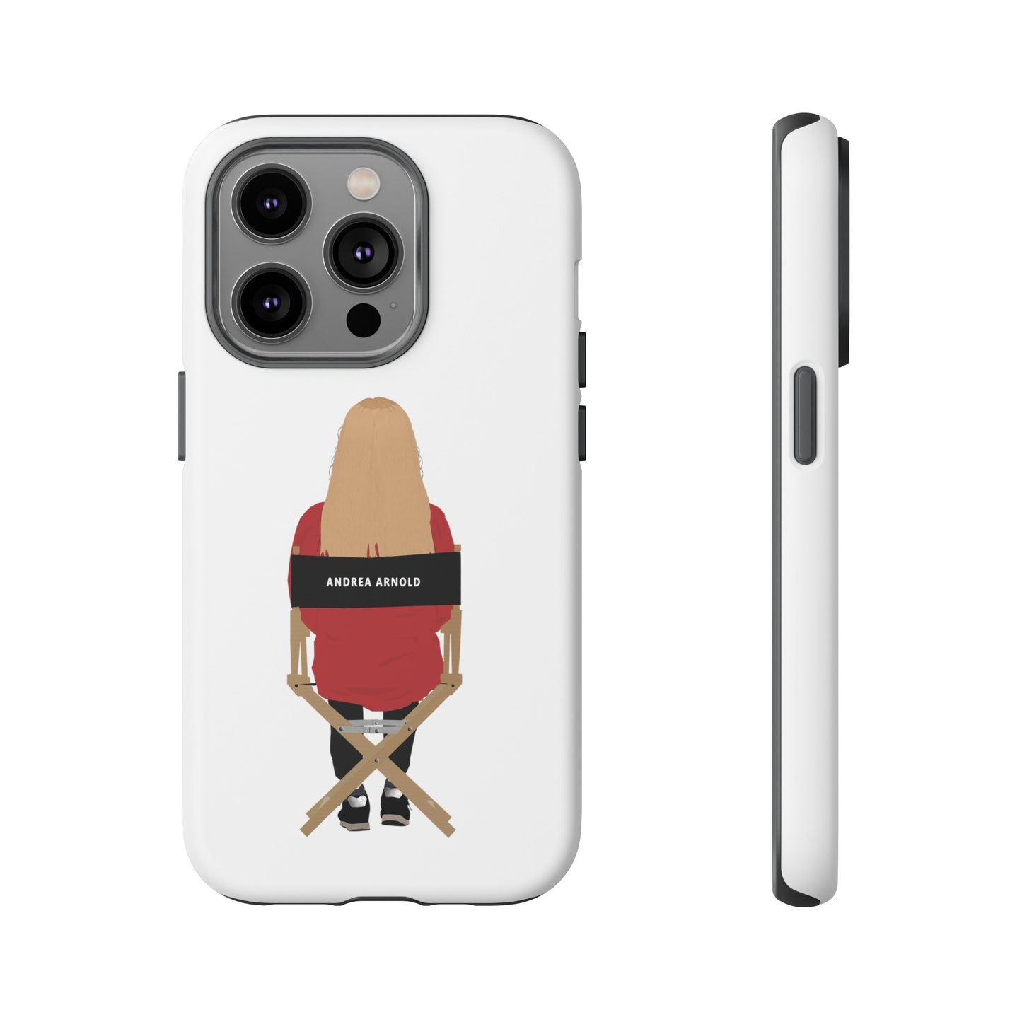 Director's Chair - Andrea Arnold - White Tough Phone Case