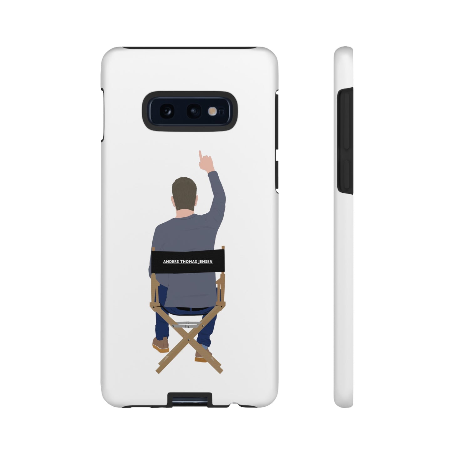 Director's Chair - Anders Thomas Jensen - White Tough Phone Case