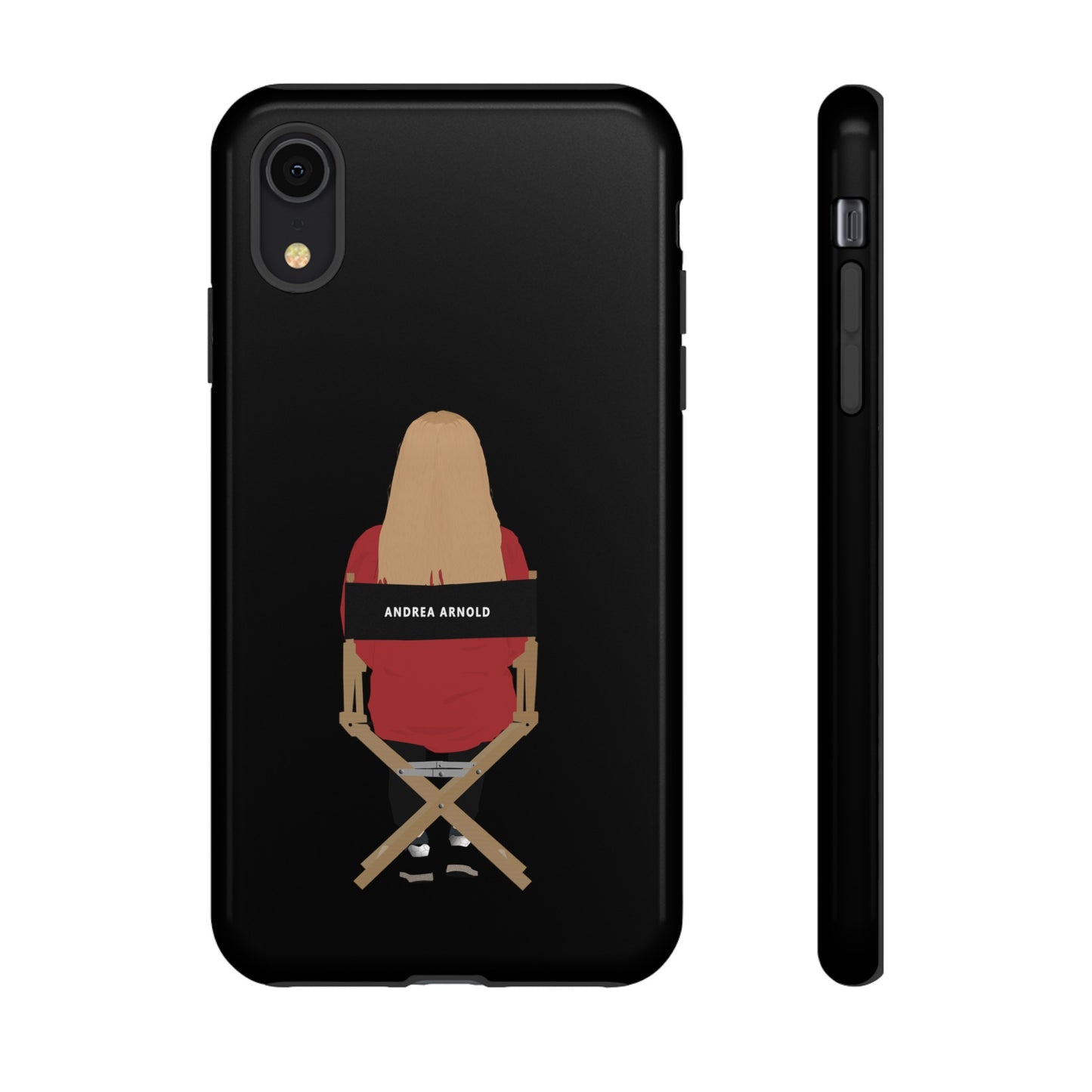 Director's Chair - Andrea Arnold - Black Tough Phone Case