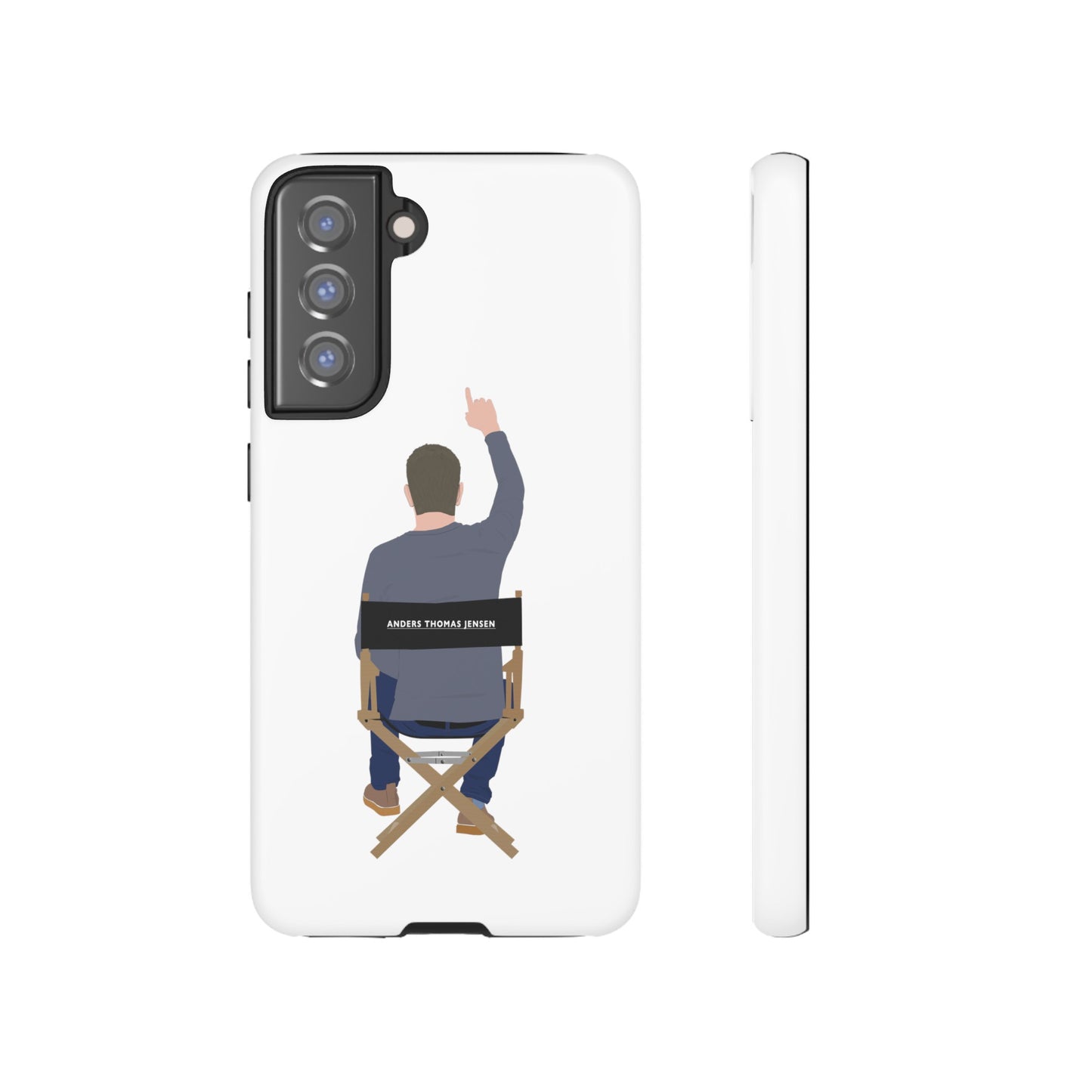 Director's Chair - Anders Thomas Jensen - White Tough Phone Case