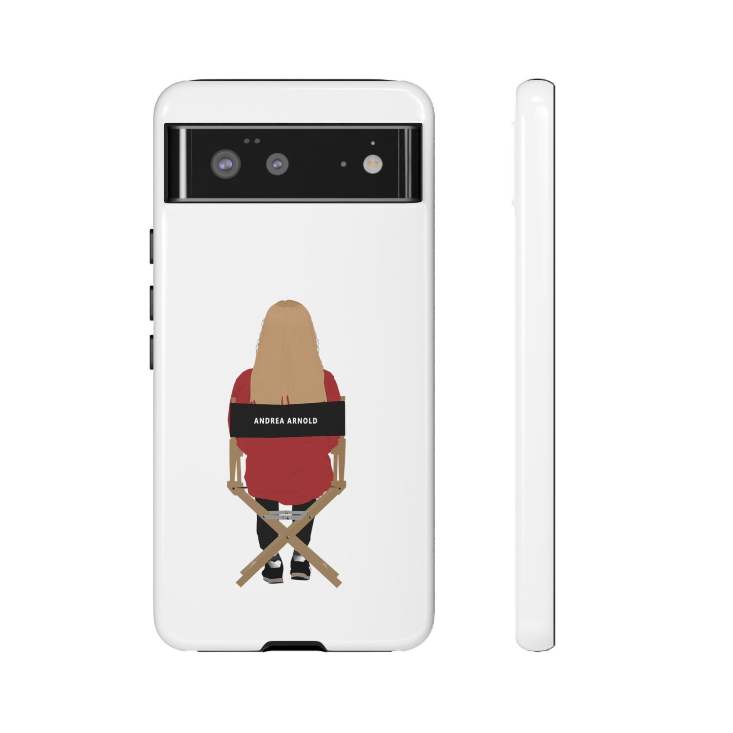 Director's Chair - Andrea Arnold - White Tough Phone Case