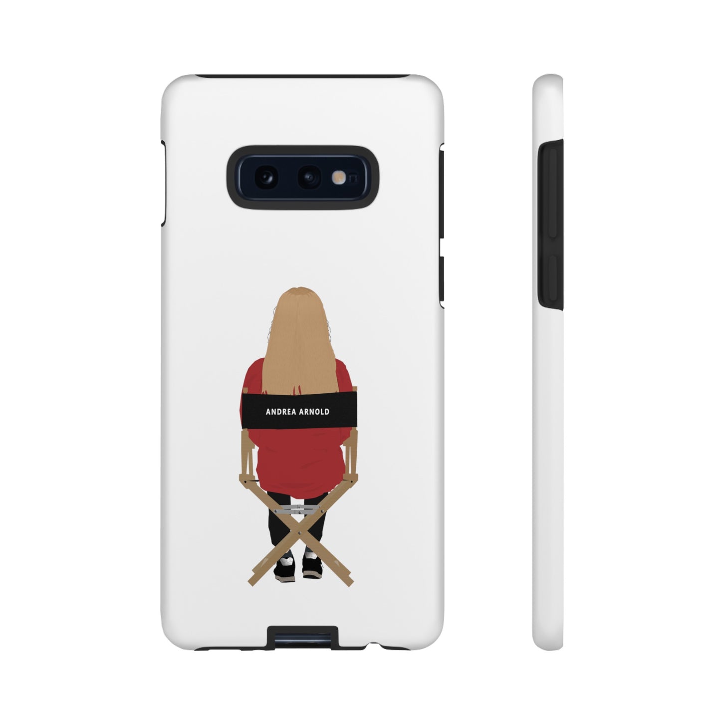 Director's Chair - Andrea Arnold - White Tough Phone Case