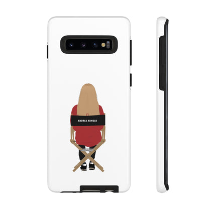 Director's Chair - Andrea Arnold - White Tough Phone Case