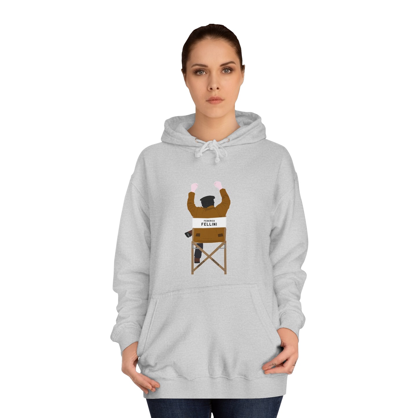 Director's Chair - Federico Fellini Pullover Hoodie - Unisex