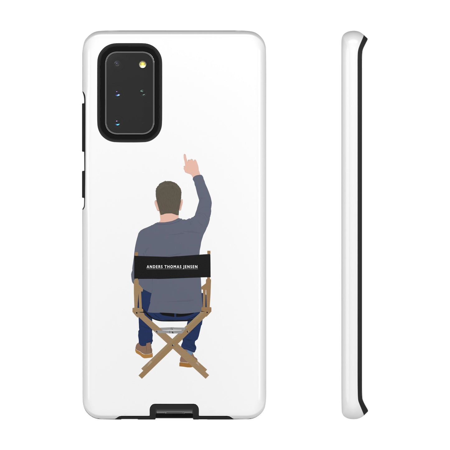 Director's Chair - Anders Thomas Jensen - White Tough Phone Case