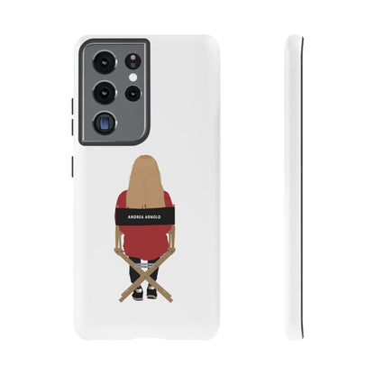 Director's Chair - Andrea Arnold - White Tough Phone Case