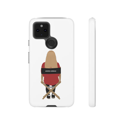 Director's Chair - Andrea Arnold - White Tough Phone Case